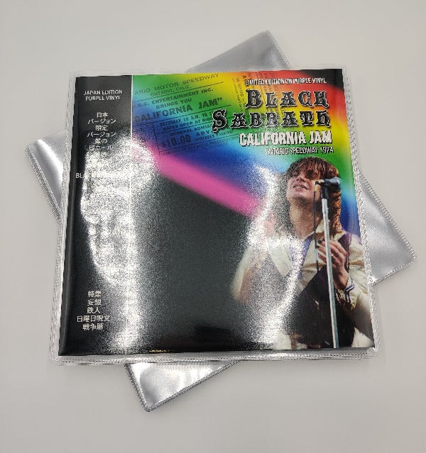 12” Record Sleeves - PVC Crystal Clear